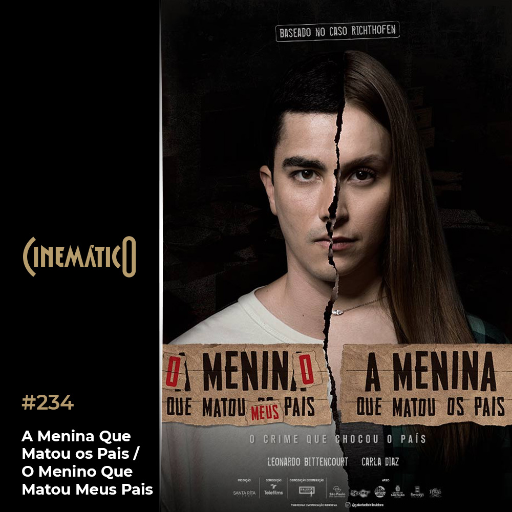 Capa - A Menina Que Matou os Pais / O Menino Que Matou Meus Pais