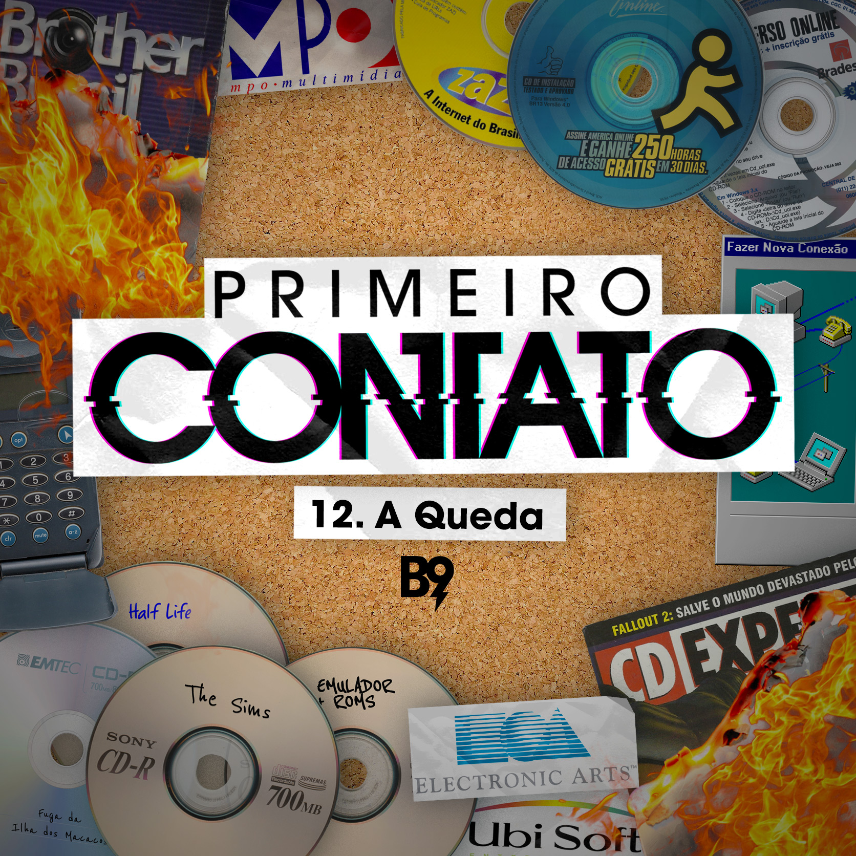 Capa - A queda