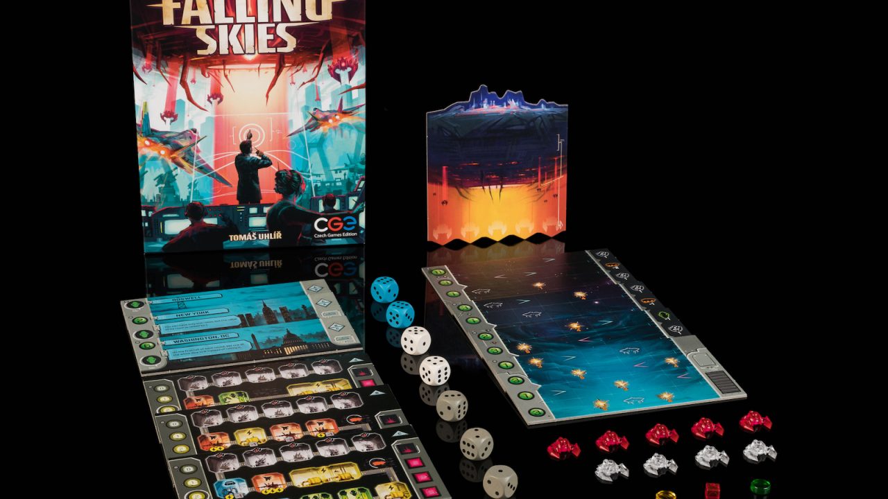 Capa - Under Falling Skies