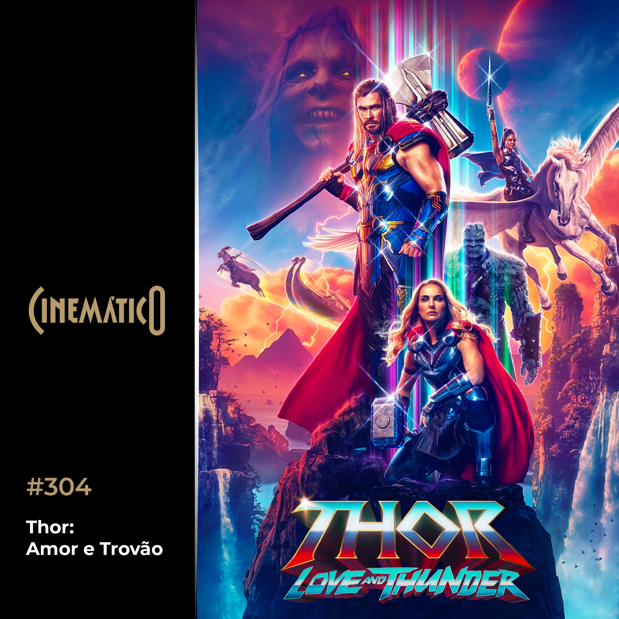 Capa - Thor: Amor e Trovão