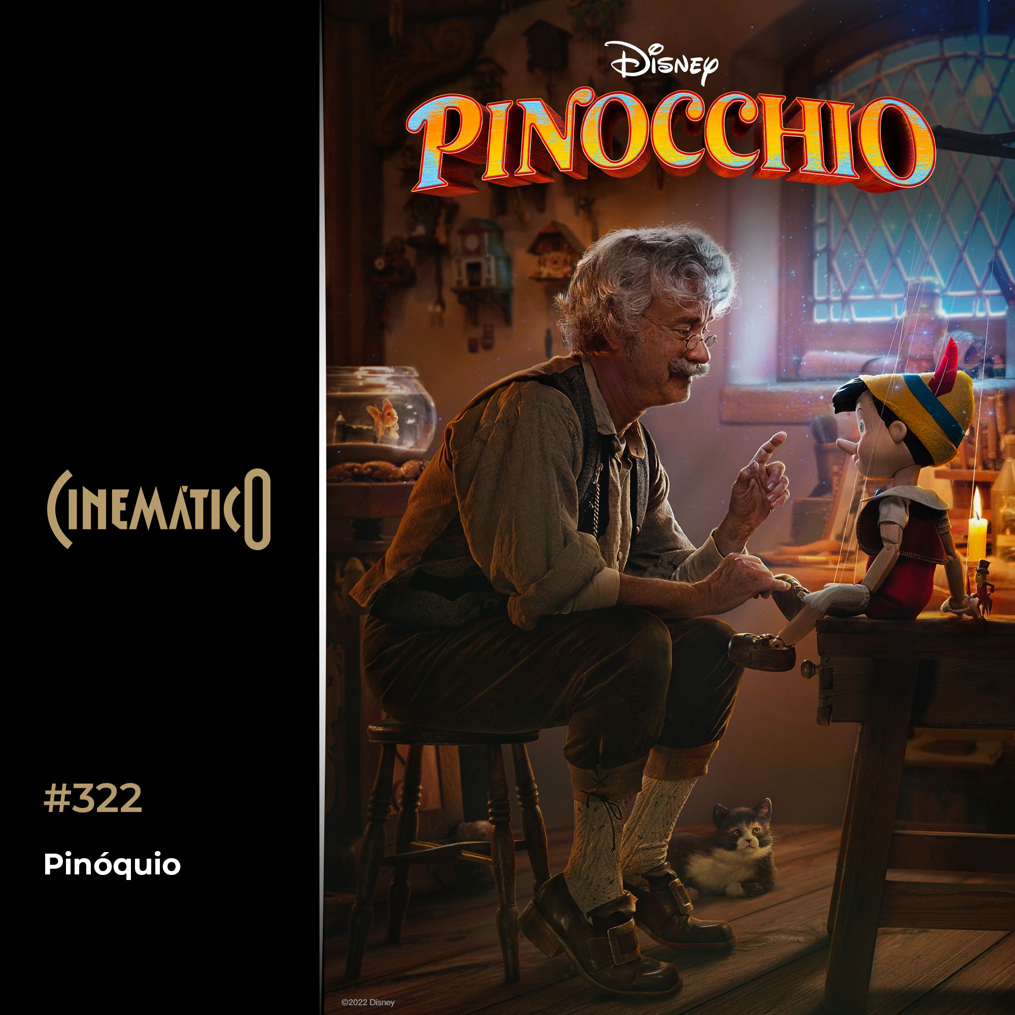 Capa - Pinóquio