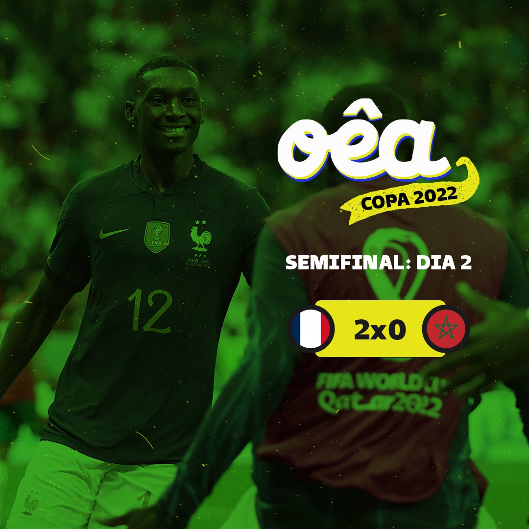 Capa - Copa 2022 – Semifinal: 🇫🇷 2-0 🇲🇦