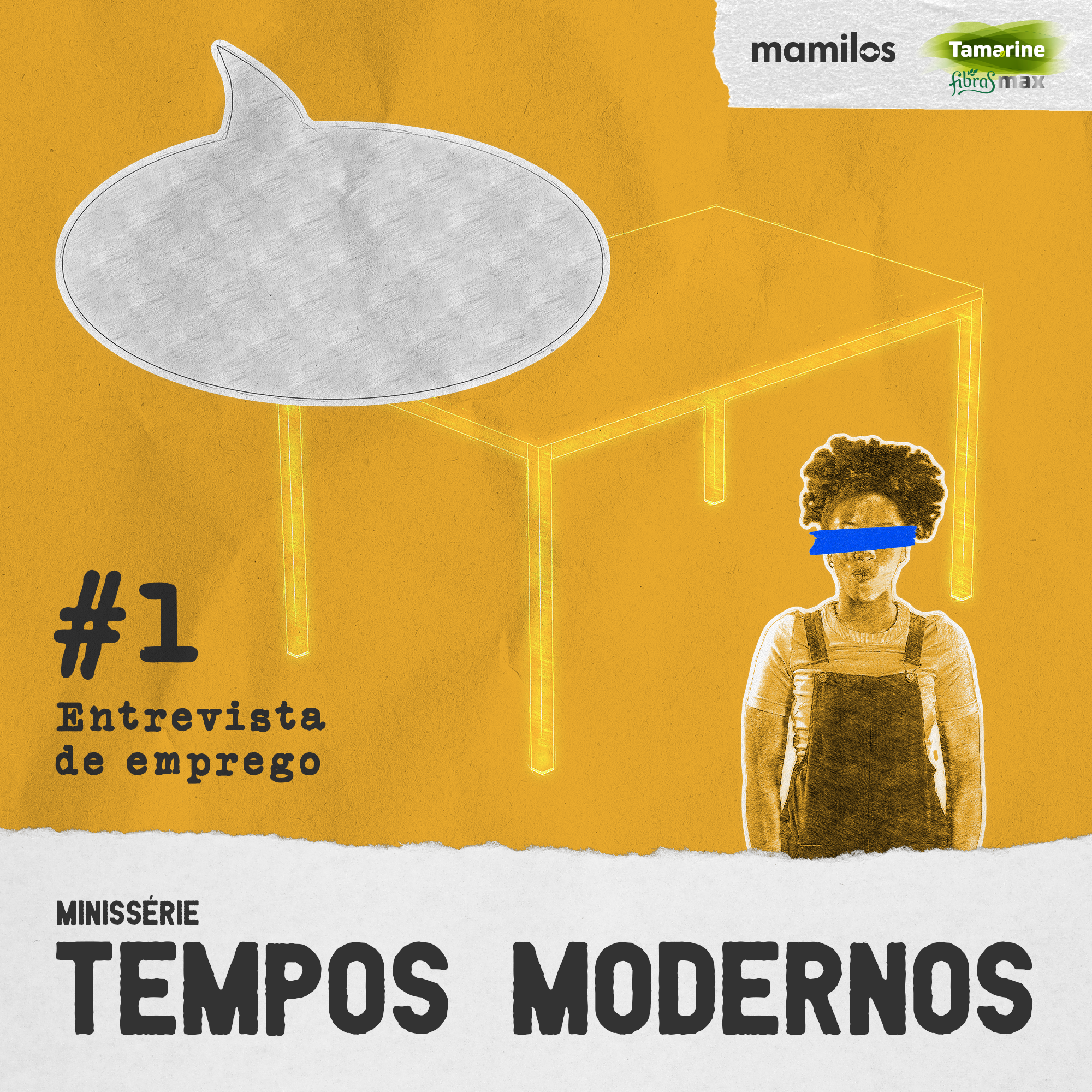 Capa - Tempos Modernos – Ep. 1: Entrevista de emprego