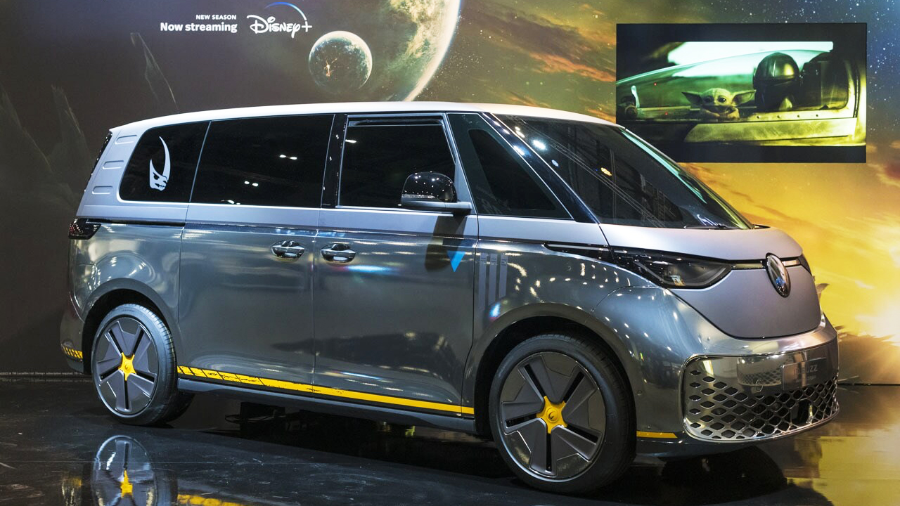 Capa - Carro inspirado em “The Mandalorian”: Volkswagen e Lucasfilm lançam novo ID.Buzz temático