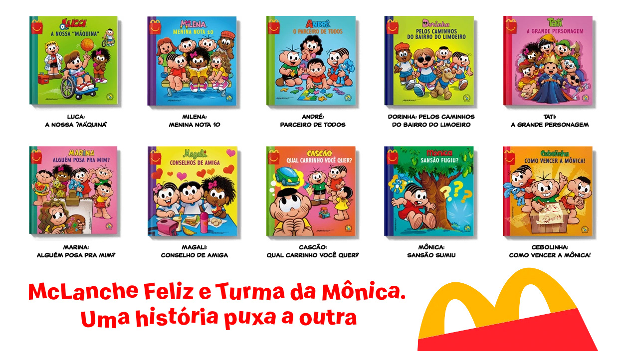 Capa - McDonald’s transforma Alexa em contadora de histórias da Turma da Mônica