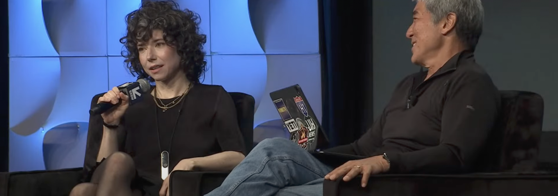 Adult, FemAle, Person, Woman, Conversation, Interview, Male, Man, Head, face