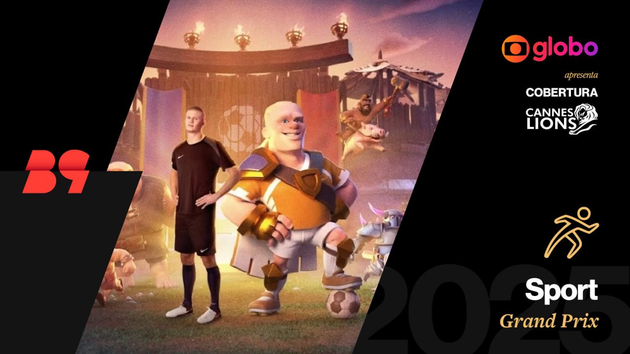 Capa - Cannes Lions 2025: ódio a Haaland vira game-show de vingança e garante a <em>Clash of Clans</em> o GP de Sport