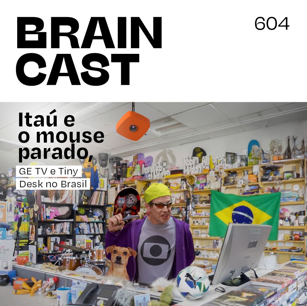 Capa - Itaú e o mouse parado, GE TV e Tiny Desk no Brasil