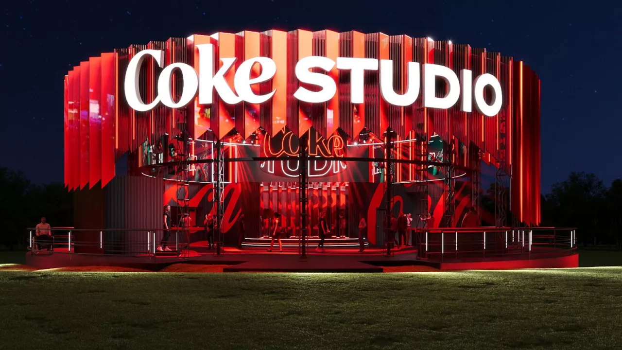 Capa - Coca-Cola monta Coke Studio no The Town com MC Luanna, Furacão 2000 e podcast da Blogueirinha