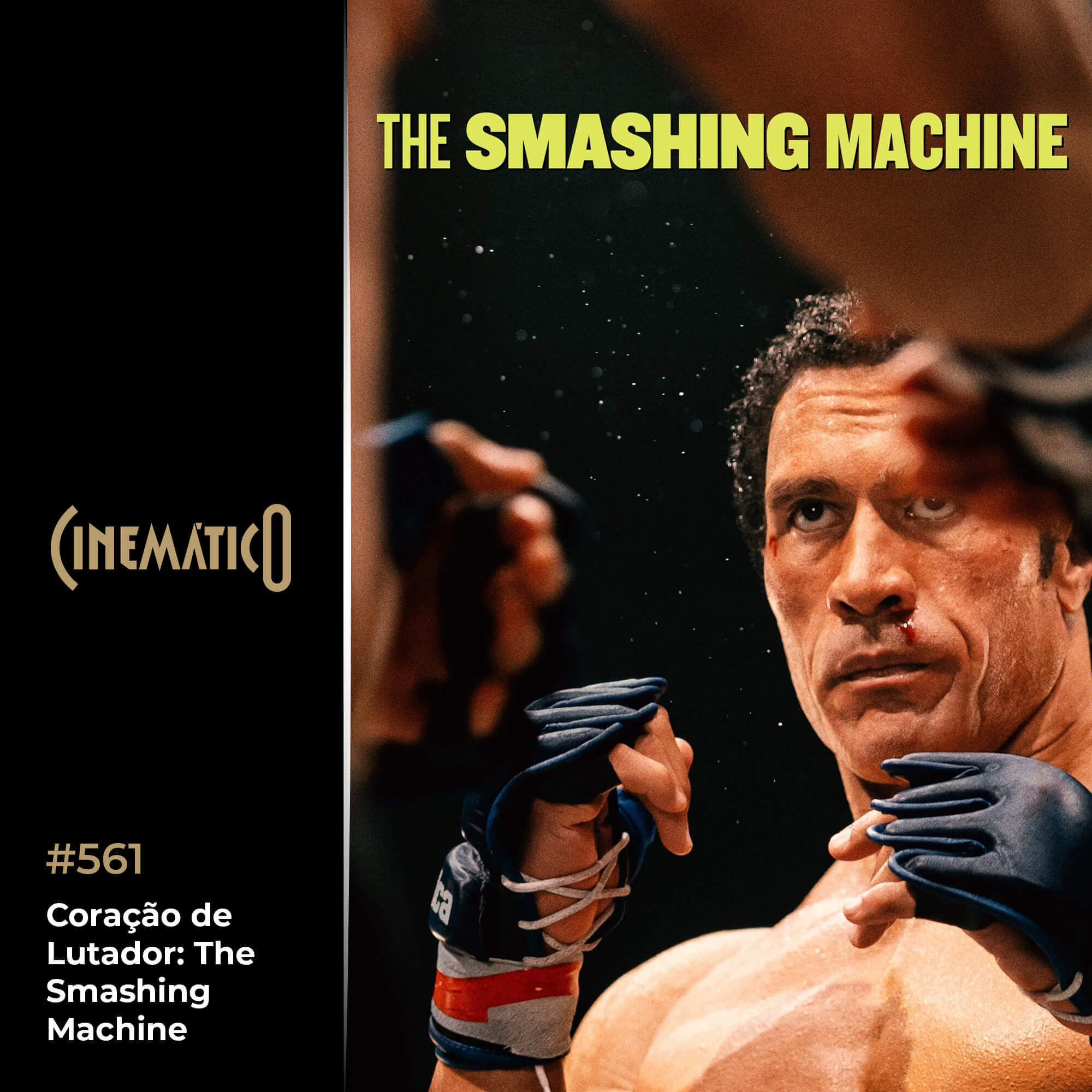 Capa - Coração de Lutador: The Smashing Machine