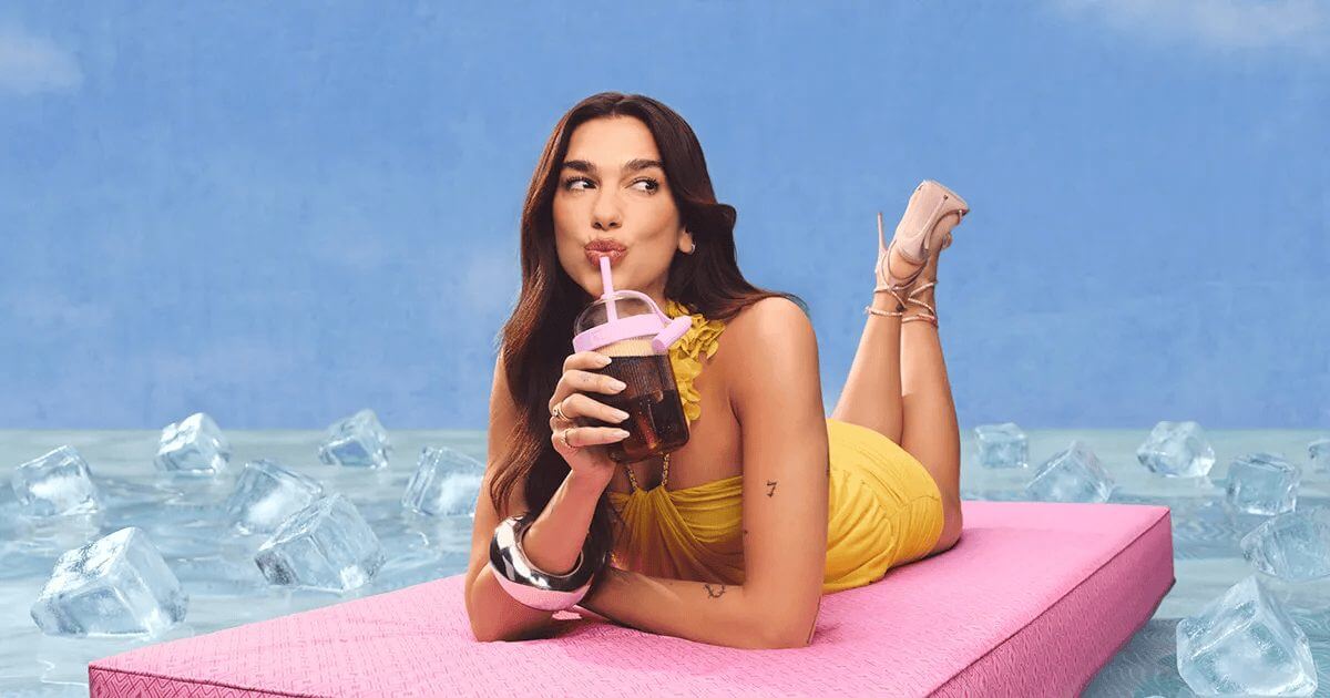 Dua Lipa Nespresso