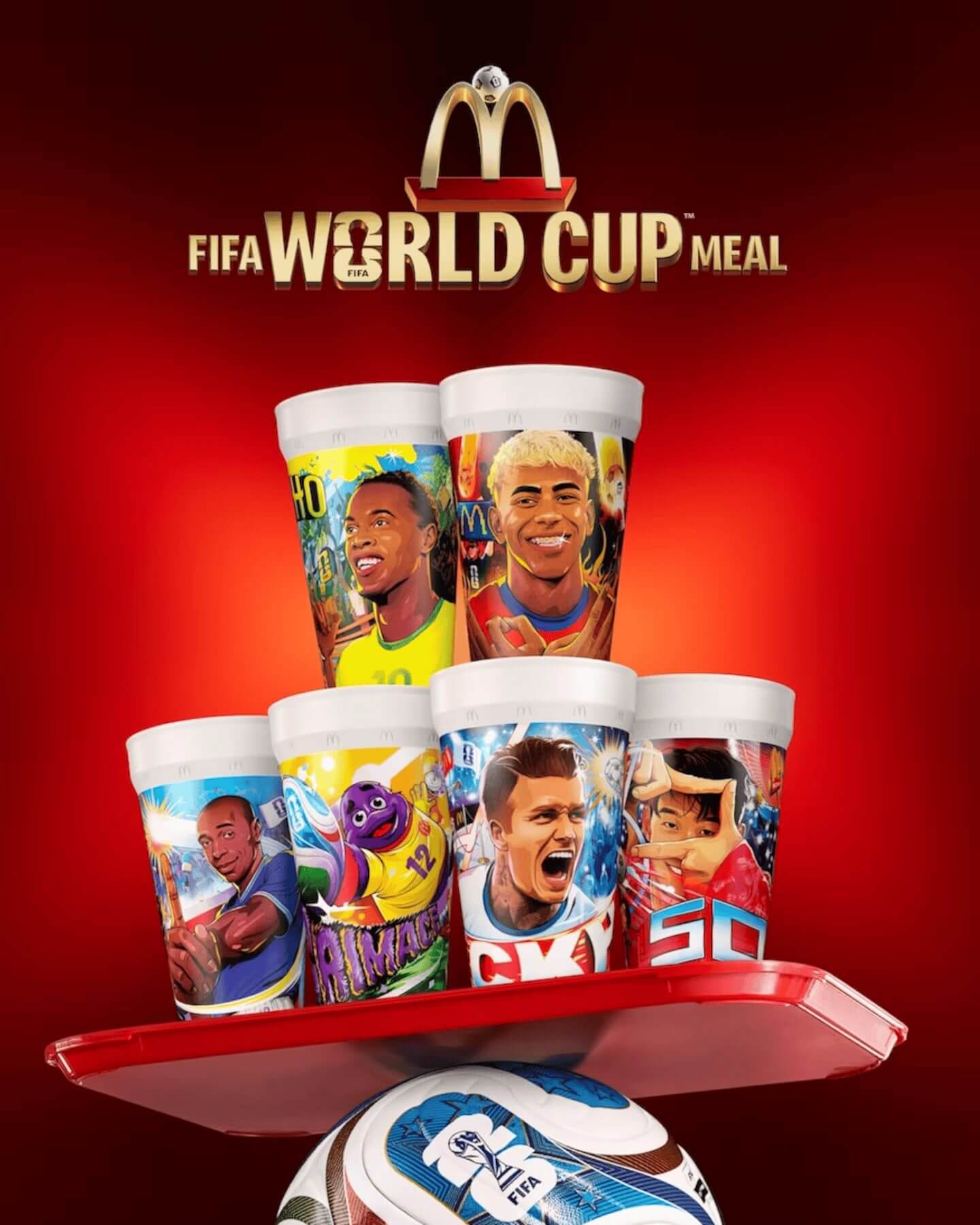 Advertisement, Cream, Dessert, Food, Ice Cream, Person, Cup, Disposable Cup, Ball, rugby, Rugby Ball, Sport, Head, face